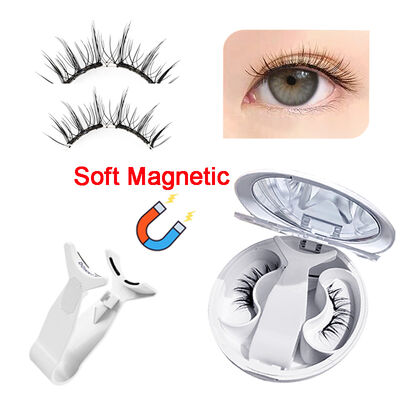 Bom preço Cravos magnéticos macios feitos à mão sem cola com clipe 3D natural reutilizável on-line