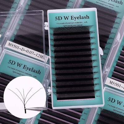 Good price Custom Premade Fans 5D Eyelashes Extension Volume Diy Kits Individual Cashmere Lash Extensions online