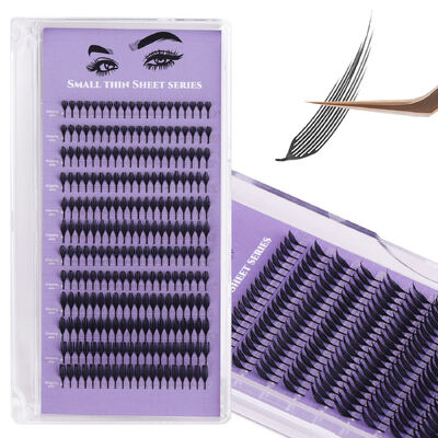Buen precio Extensiones de pestañas naturales, suaves, hechas a mano, libres de crueldad animal, veganas, con logo personalizado, en forma de espiral de hada y de cómic C D en línea