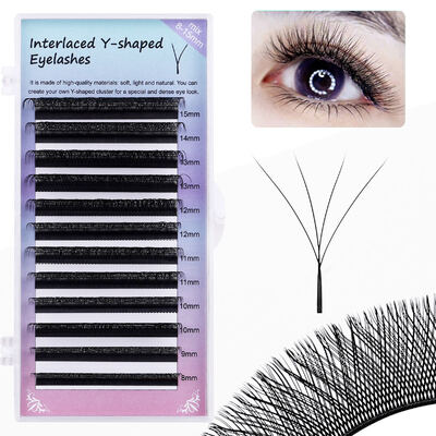 ราคาดี ชุดคลาสเตอร์ แลช Natural Long Synthetic Hair 3D ทําด้วยมือ ขยายขนตา ฟรีจากความโหดร้าย ออนไลน์
