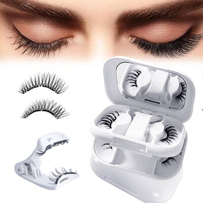 Good price Soft Custom Magnetic Lashes For Asian Eyes Short Lash Line False Eyelashes Petite online